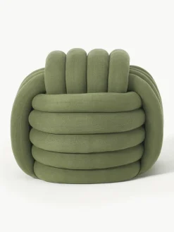 Westwing Collection Knoten-Pouf Twist