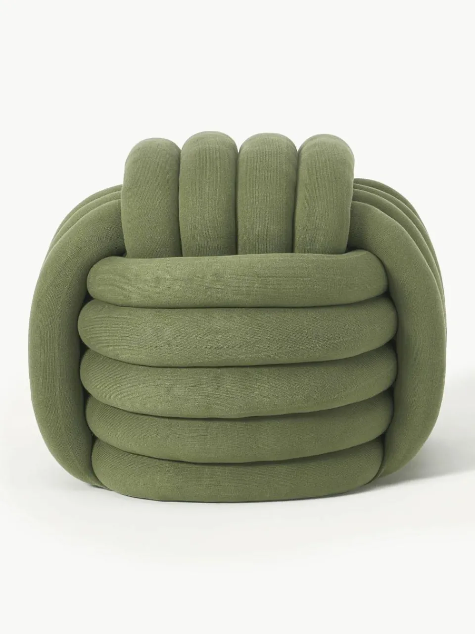 Westwing Collection Knoten-Pouf Twist