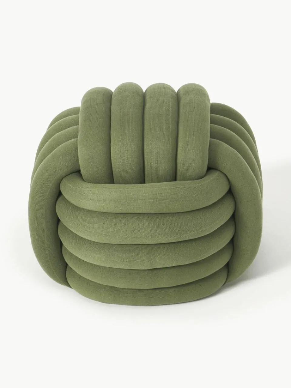 Westwing Collection Knoten-Pouf Twist