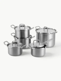 BK Koch-Set Q-Linair aus Edelstahl, 5-tlg.