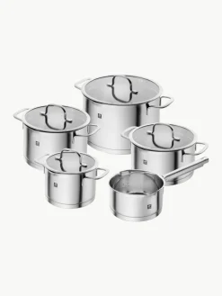Zwilling Kochtöpfe TrueFlow aus Edelstahl, 5er-Set