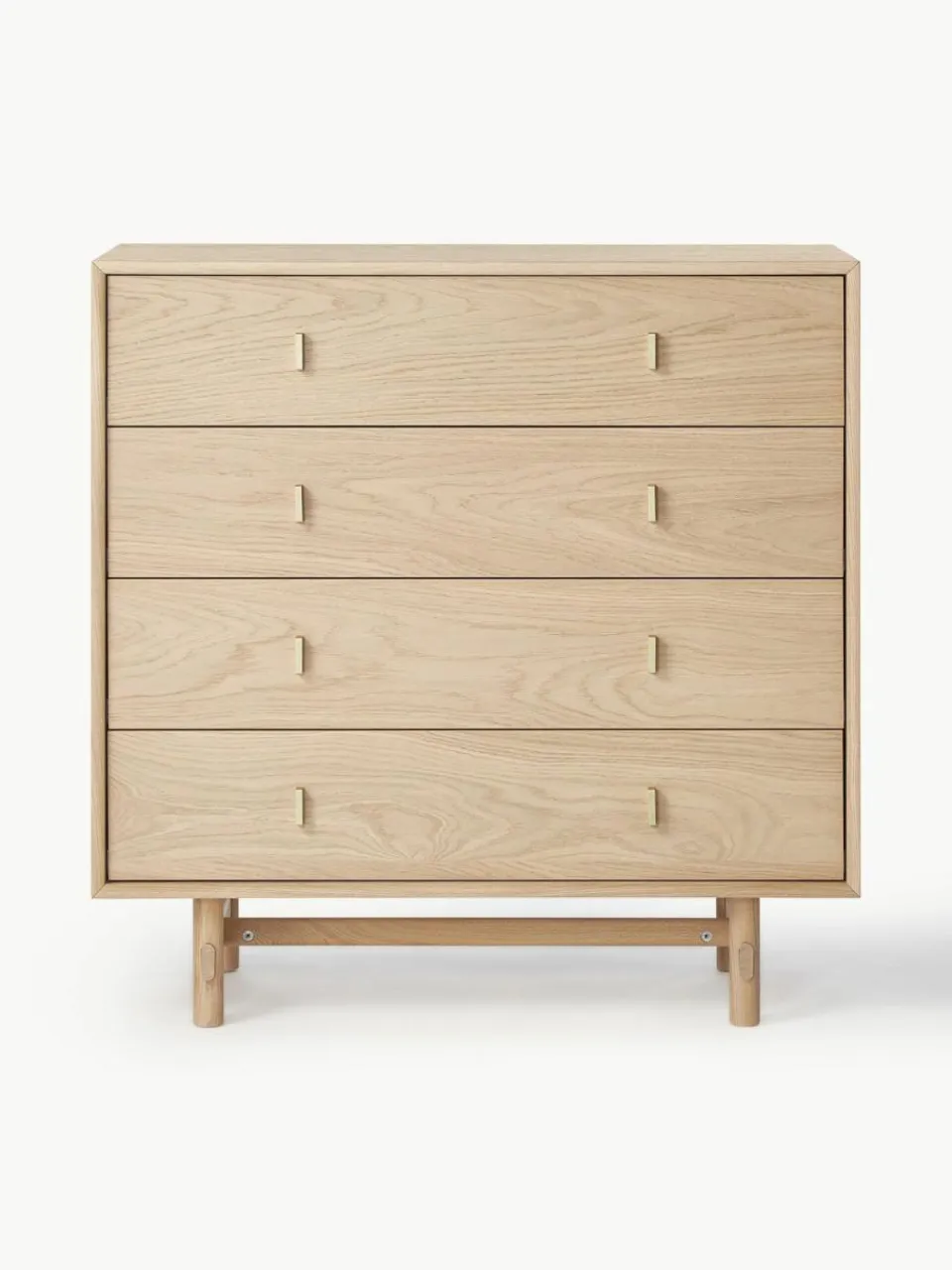 Westwing Collection Kommode Diana aus Eichenholz