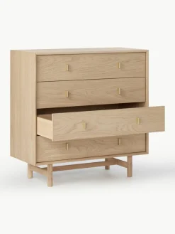 Westwing Collection Kommode Diana aus Eichenholz