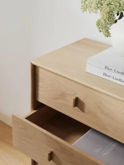 Westwing Collection Kommode Diana aus Eichenholz