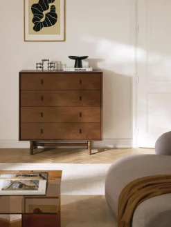 Westwing Collection Kommode Diana aus Eichenholz