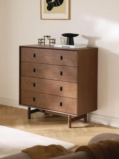 Westwing Collection Kommode Diana aus Eichenholz
