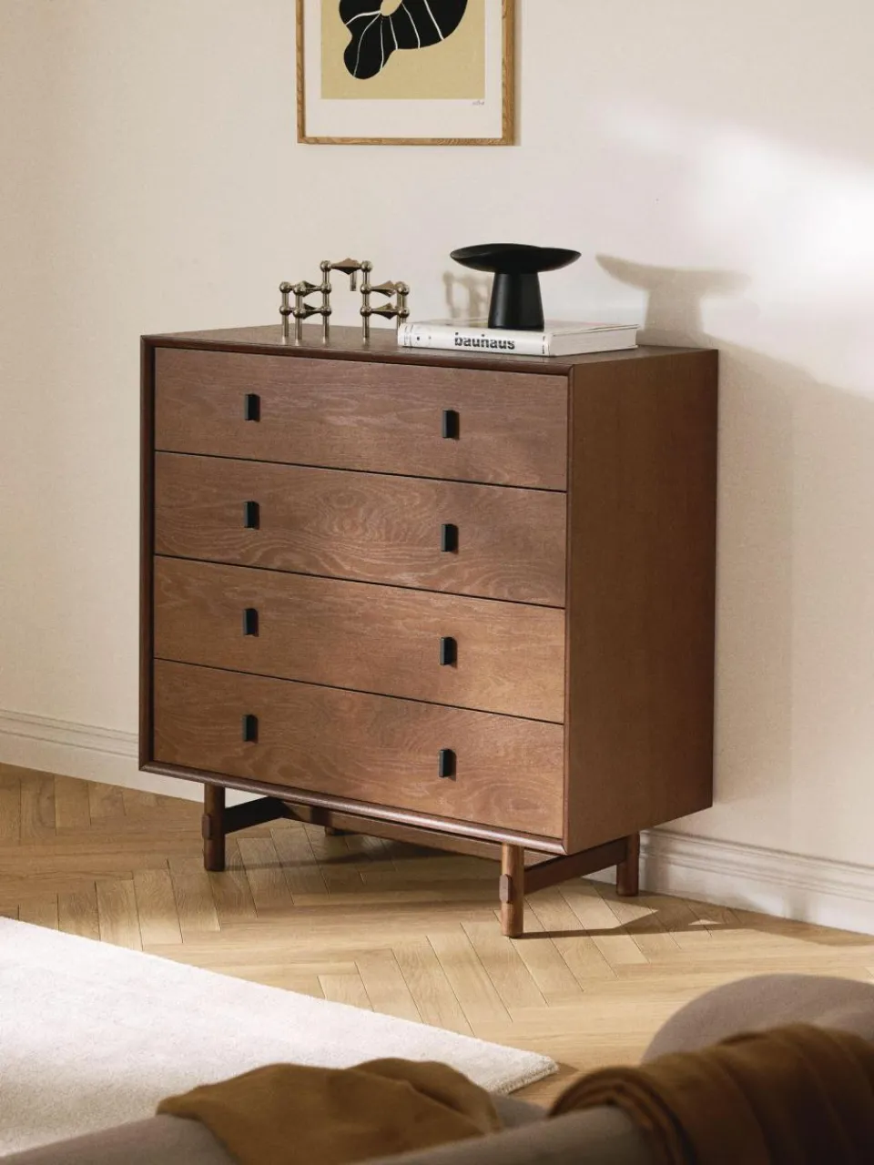 Westwing Collection Kommode Diana aus Eichenholz