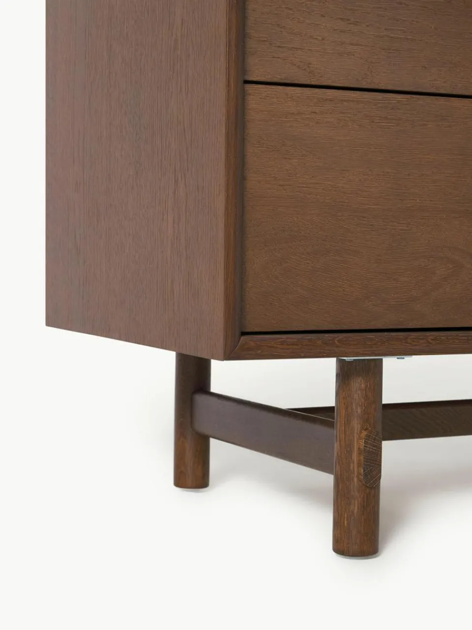 Westwing Collection Kommode Diana aus Eichenholz
