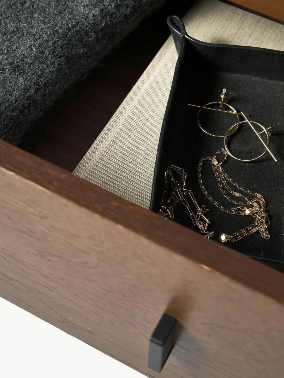 Westwing Collection Kommode Diana aus Eichenholz