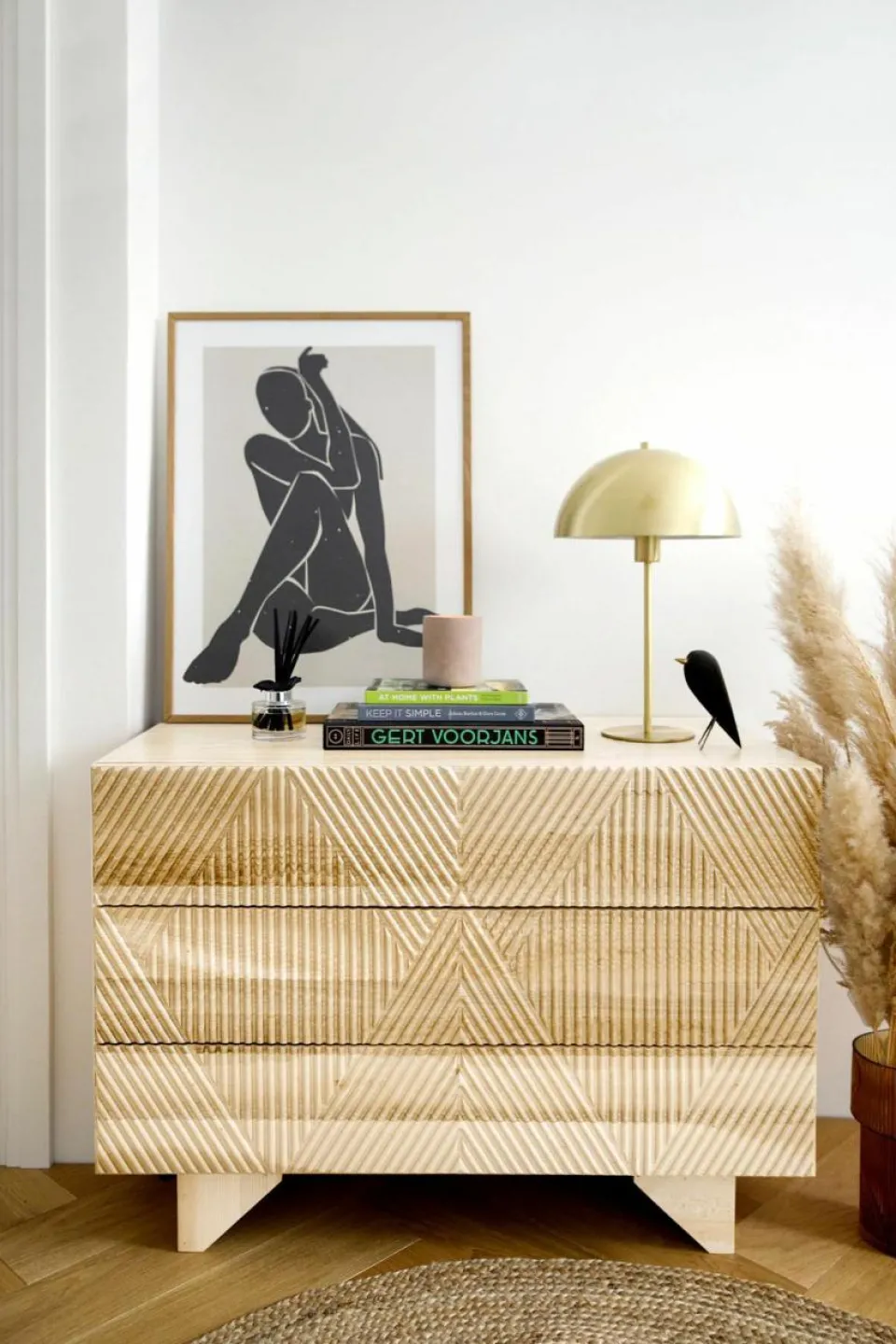 Westwing Collection Kommode Louis aus