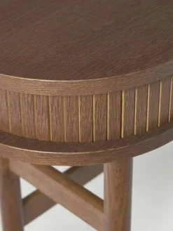 Westwing Collection Konsole Calary mit geriffelter Front