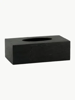 Andrea House Kosmetiktuchbox Slate in Schiefer-Optik