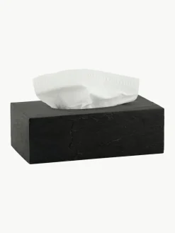 Andrea House Kosmetiktuchbox Slate in Schiefer-Optik
