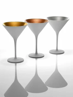 Stölzle Lausitz Kristall-Cocktailgläser Elements, 6 Stück