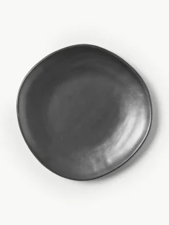 ferm LIVING Kuchenteller Flow aus Steinzeug