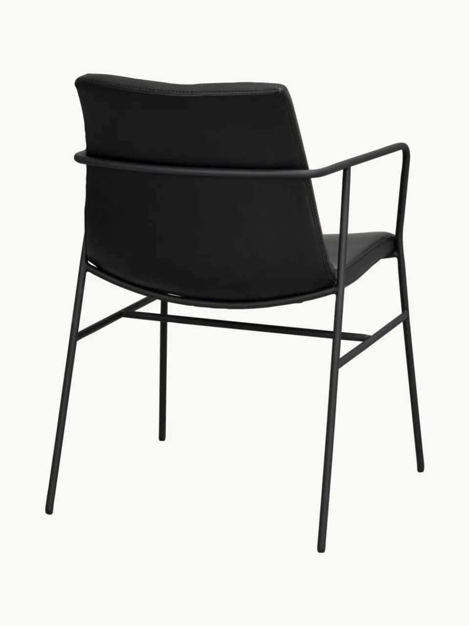 Rowico Kunstleder-Armlehnstühle Huntingbay, 2 Stück