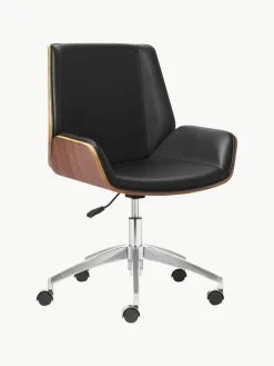 Kare Design Kunstleder-Schreibtischstuhl Rouven, höhenverstellbar