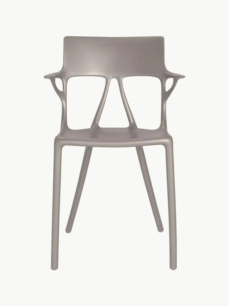 Kartell Kunststoff-Armlehnstühle A.I., 2 Stück