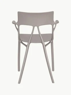 Kartell Kunststoff-Armlehnstühle A.I., 2 Stück