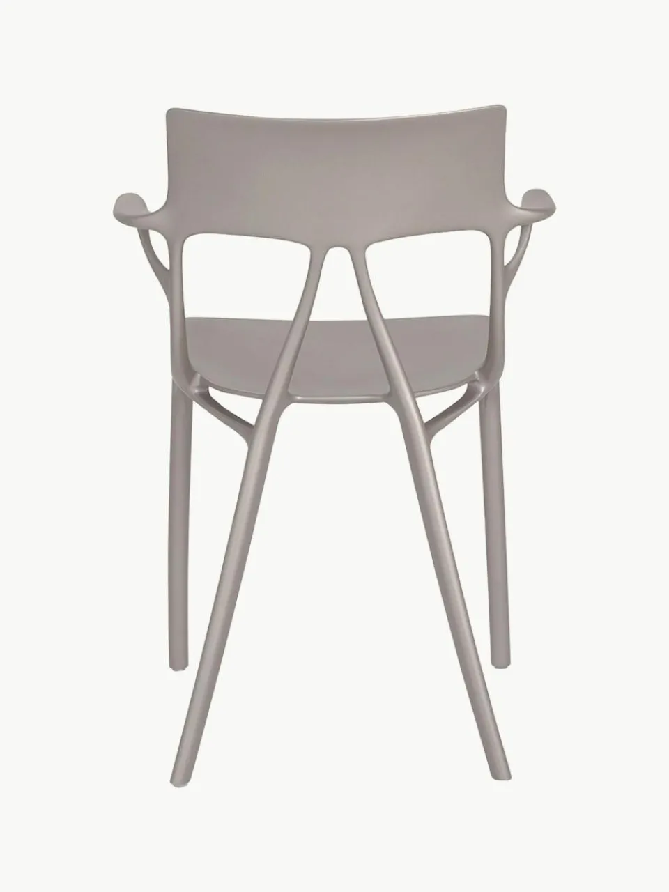 Kartell Kunststoff-Armlehnstühle A.I., 2 Stück