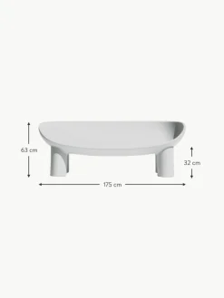 Driade Kunststoff-Sofa Roly Poly (2-Sitzer)