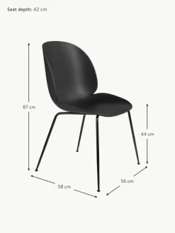 GUBI Kunststoffstuhl Beetle
