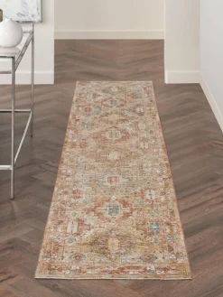 Westwing Kurzflor-Läufer Sahar mit Ornamentmuster