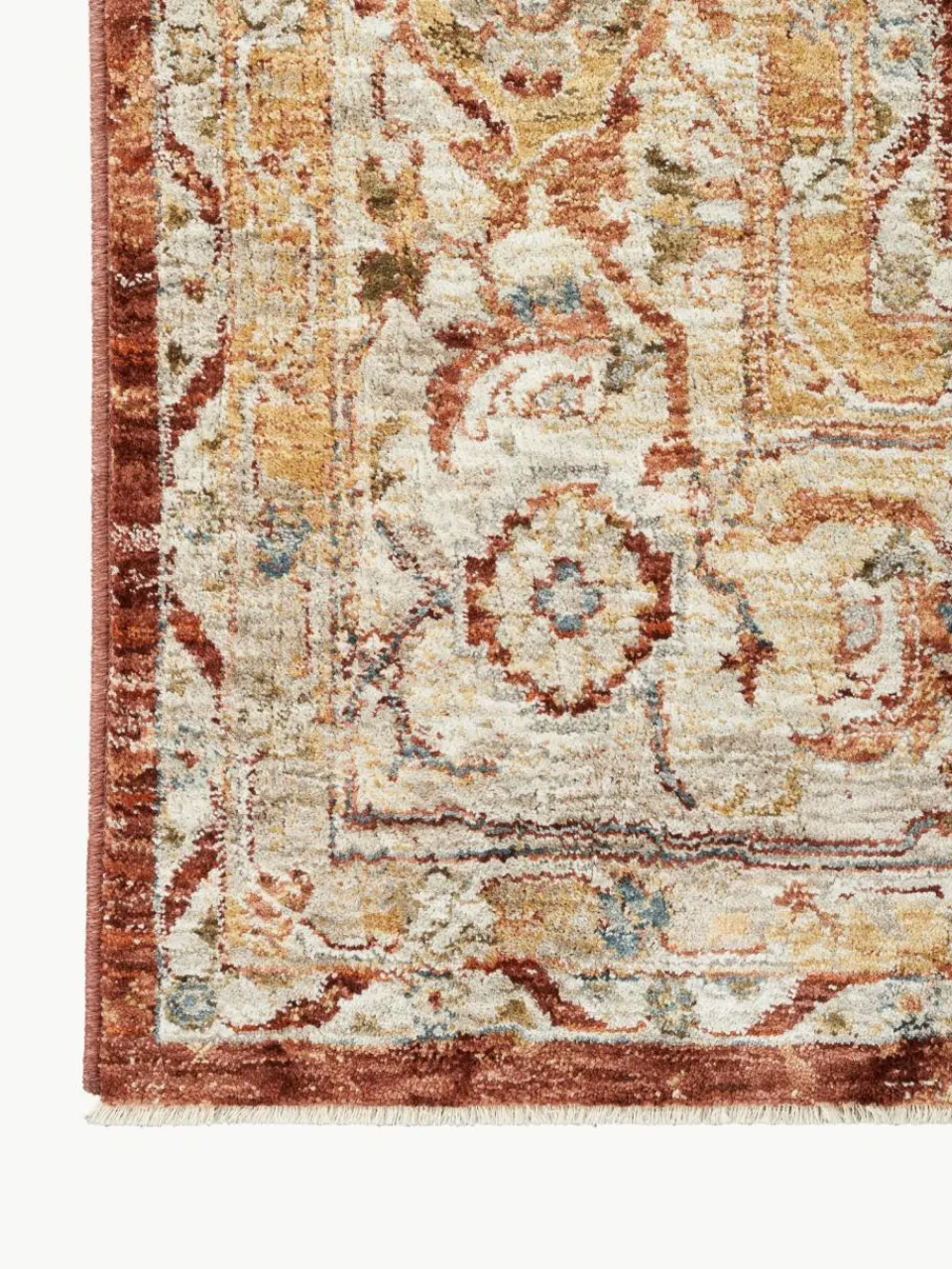 Westwing Kurzflor-Läufer Sahar mit Ornamentmuster