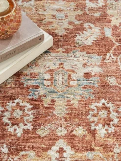 Westwing Kurzflor-Teppich Sahar mit Ornamentmuster
