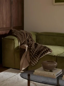 Westwing Collection Kuscheldecke Lovey aus Kunstfell