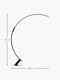 kdln LED-Bogenlampe Kyudo, dimmbar