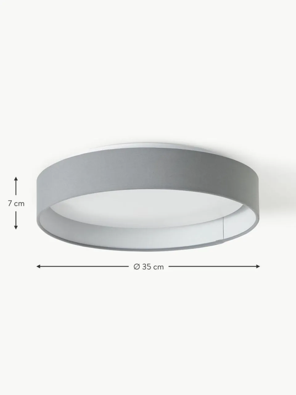 Westwing Collection LED-Deckenleuchte Helen