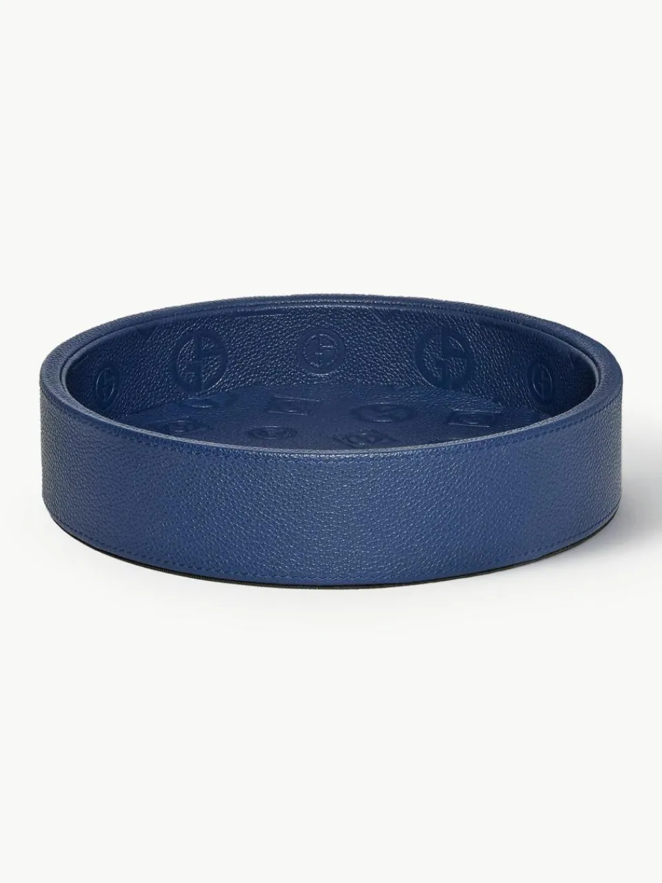 Armani Casa Leder-Deko-Tablett Sirio