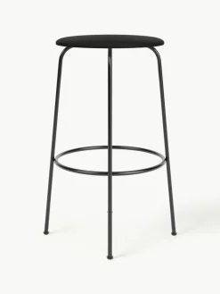 Audo Copenhagen Leder-Thekenhocker Afteroom mit Metall-Gestell