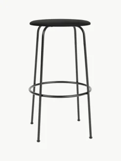 Audo Copenhagen Leder-Thekenhocker Afteroom mit Metall-Gestell