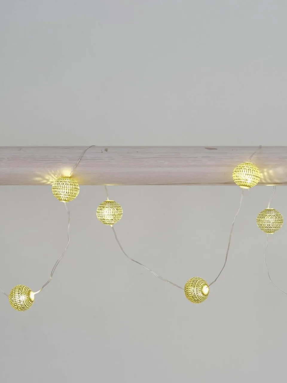 Best Season LED-Lichterkette Beads, 120 cm