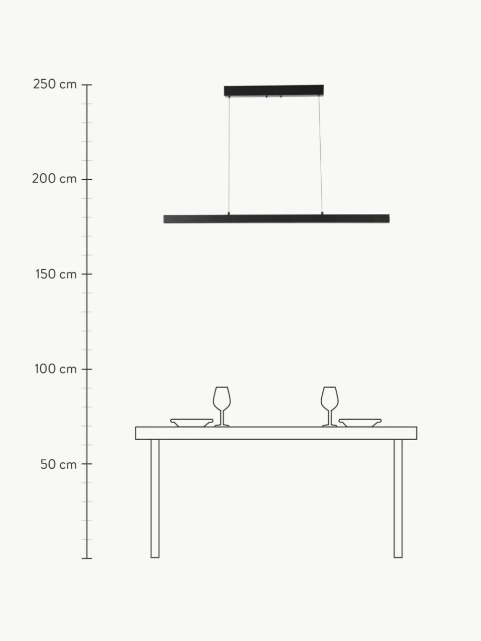 Jotex LED-Pendelleuchte Hyperion