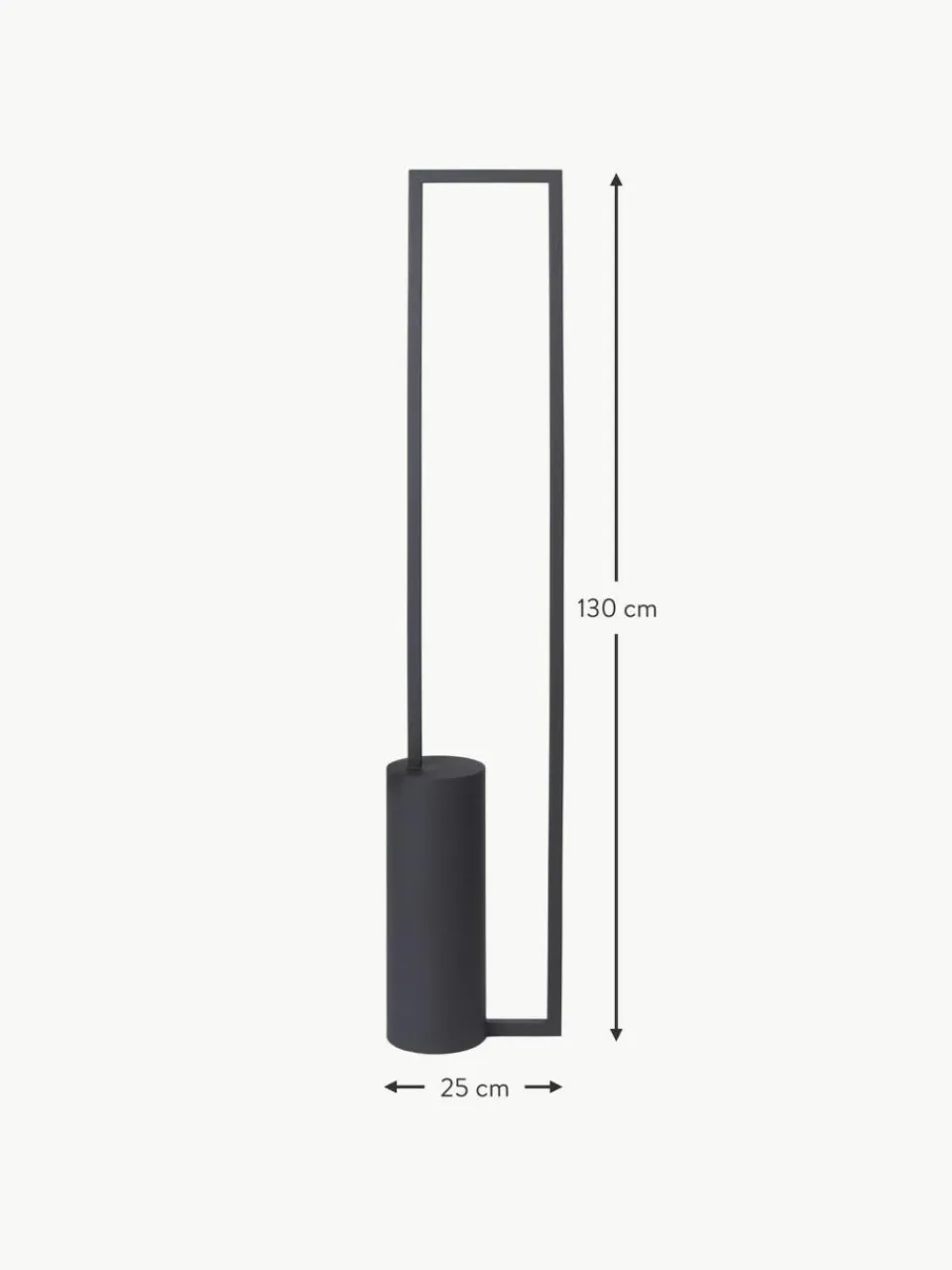 Kristina Dam LED-Stehlampe Geometric