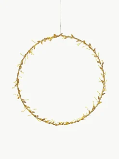 Star Trading LED-Weihnachtskranz Winny mit Timerfunktion, Ø 38 cm
