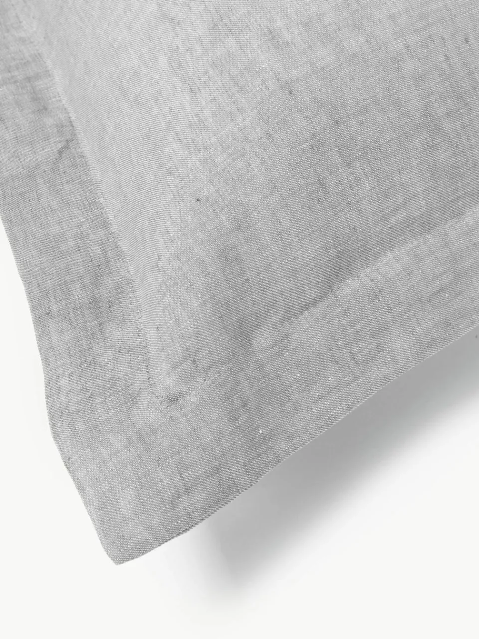 Westwing Collection Leinen-Bettdeckenbezug Linna mit Stehsaum