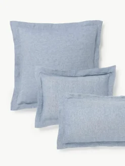 Westwing Collection Leinen-Kopfkissenbezug Linna mit Stehsaum