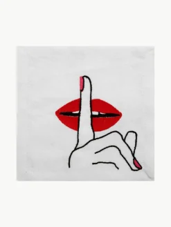 Jonathan Adler Leinen-Servietten Lips, 4er-Set