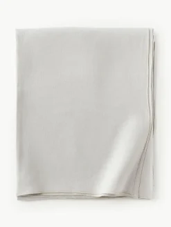 Westwing Collection Leinen-Tischdecke Kennedy mit Umkettelung