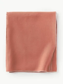 Westwing Collection Leinen-Tischdecke Kennedy mit Umkettelung