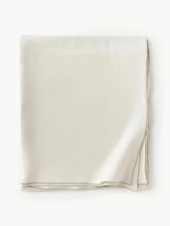 Westwing Collection Leinen-Tischdecke Kennedy mit Umkettelung