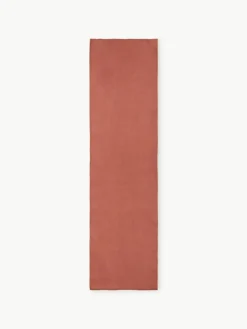 Westwing Collection Leinen-Tischläufer Kennedy mit Umkettelung