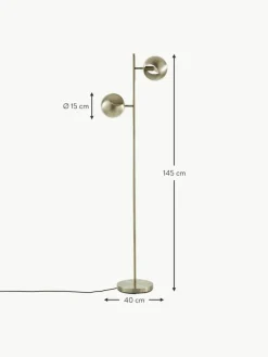 Markslöjd Leselampe Edgar mit Antik-Finish