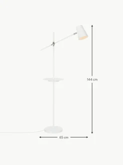 Markslöjd Leselampe Linear mit Ablage und Ladestation