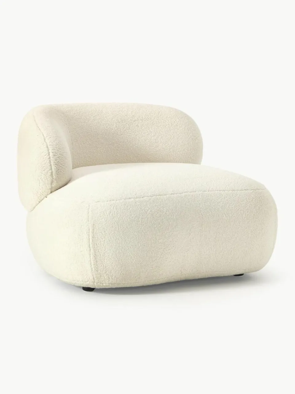 Westwing Collection Loungesessel Alba aus Teddyfell