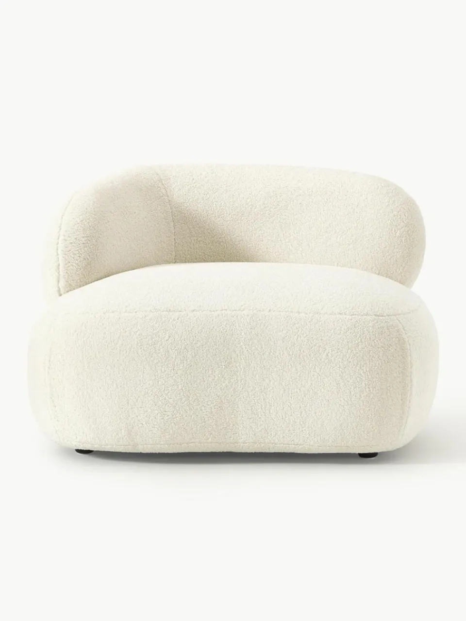 Westwing Collection Loungesessel Alba aus Teddyfell